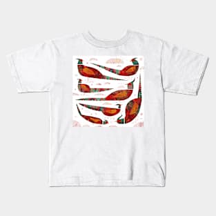 Pheasants Kids T-Shirt